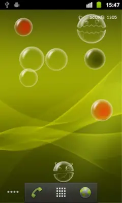 Bubble Droid Live Wallpaper android App screenshot 0