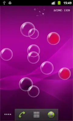 Bubble Droid Live Wallpaper android App screenshot 2