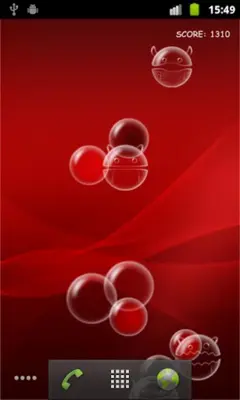 Bubble Droid Live Wallpaper android App screenshot 3