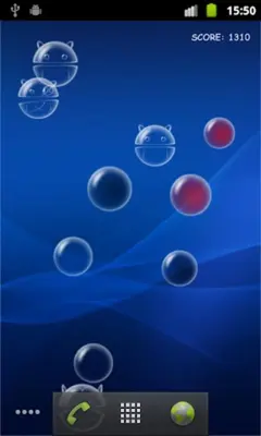 Bubble Droid Live Wallpaper android App screenshot 4